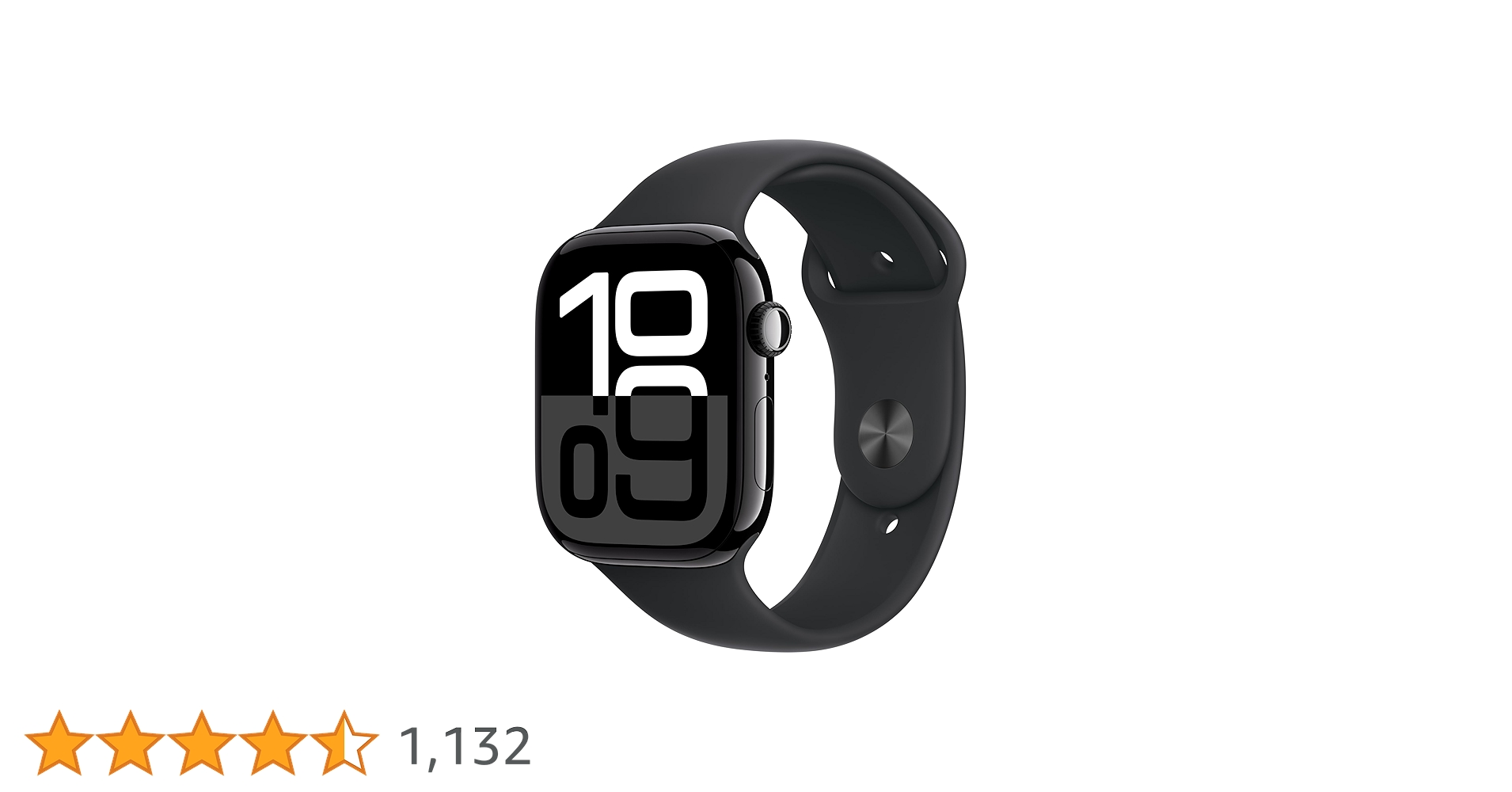 Apple Watch - Apple Watch 10  46ミリ画面　ジェットブラックアルミニウムGPS Amazon.co.jp: Apple Watch Series 10(GPSモデル)- 46mmジェット